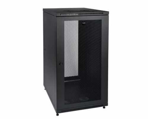 Armário rack 24U Rack independente para servidor Preto 