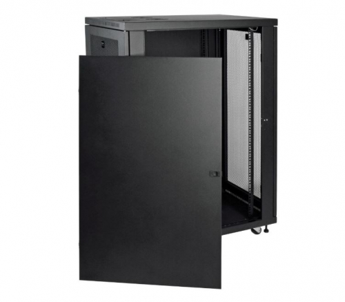 Armário rack 24U Rack independente para servidor Preto 