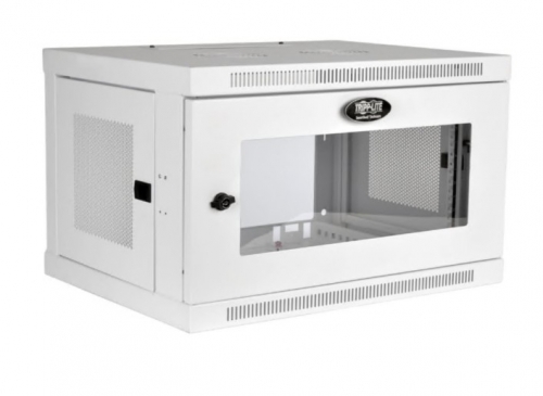 Gabinete armário Eaton SRW6UWG montagem na parede branco 6U 19"