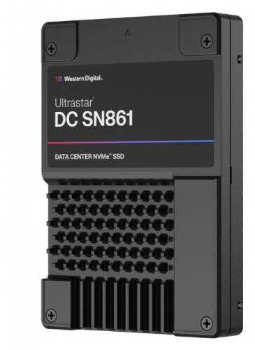 Disco WD Ultrastar DC SN861 WUS6CA264PSP9X1 SSD Centro de Dados 6.4 TB 2.5" U.2 PCIe 5.0 x4 - 0TS2539
