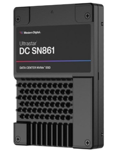 Disco WD Ultrastar DC SN861 WUS6CA216PSP9X3 SSD Centro de Dados 1.6TB 2.5" U.2 PCIe 5.0 x4 (NVMe), 0TS2531