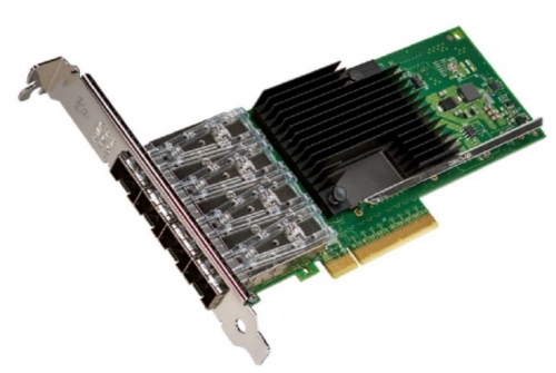 Placa de rede Intel Ethernet Converged Network Adapter X710-DA4 PCIe 3.0 x8 10 Gigabit SFP+ x 4