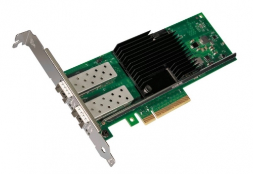 Placa de rede Intel Ethernet Converged Network Adapter X710-DA2 PCIe 3.0 x8 baixo perfil 10 Gigabit SFP+ x 2