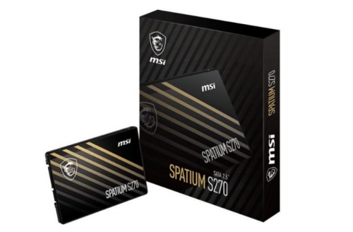 SSD 2.5 SATA MSI 480GB SPATIUM S270 -500R/450W-55/80K IOPS