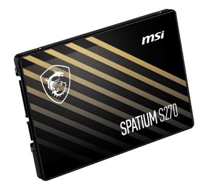 Disco SSD 2.5 SATA MSI 960GB SPATIUM S270 -500R/450W-55/80K IOPS
