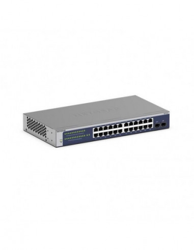 Switch Netgear GS724T-600EUS - Gigabit Ethernet, 24 Portas + 2 SFP