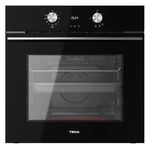 Forno pirolítico multifuncional com sistema EasySteam e 8 funções de cozimento TEKA HLB 8418 P S EASY STEAM BK Maestro 111000083