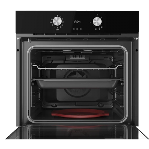 Forno pirolítico multifuncional com sistema EasySteam e 8 funções de cozimento TEKA HLB 8418 P S EASY STEAM BK Maestro 111000083