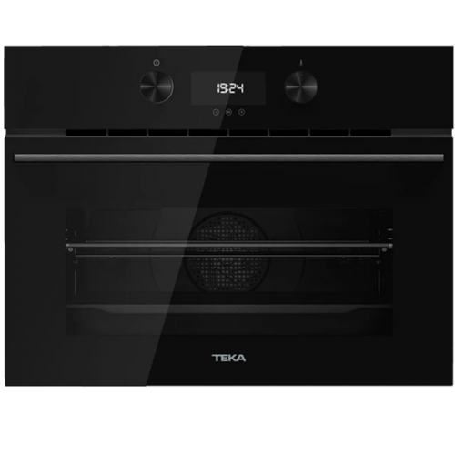 Forno multifunções SurroundTemp + micro-ondas com acabamento em vidro Full Black TEKA - MWC HLC 8440 C FBK Maestro 111160028