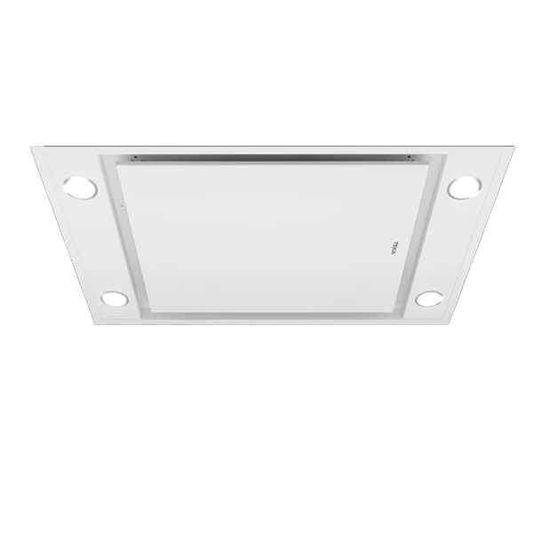 Exaustor de teto decorativo Teka Maestro DHT 96340 WH - de integração, com aspiração perimetral, 90 cm.
