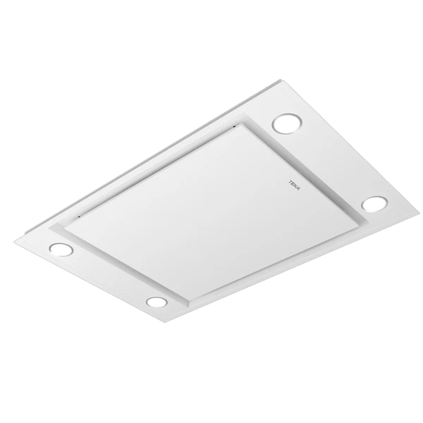 Exaustor de teto decorativo Teka Maestro DHT 96340 WH - de integração, com aspiração perimetral, 90 cm.