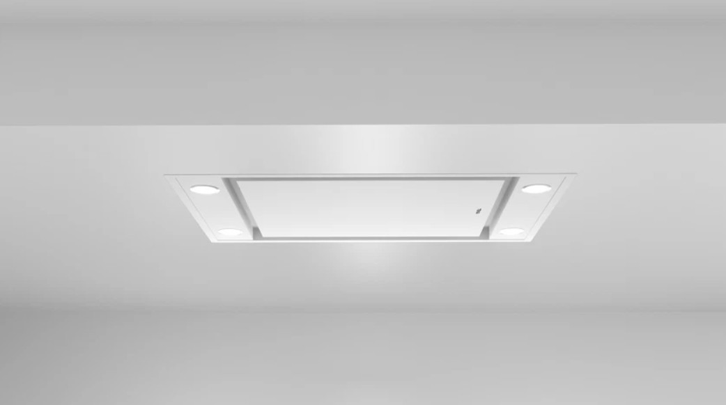 Exaustor de teto decorativo Teka Maestro DHT 96340 WH - de integração, com aspiração perimetral, 90 cm.