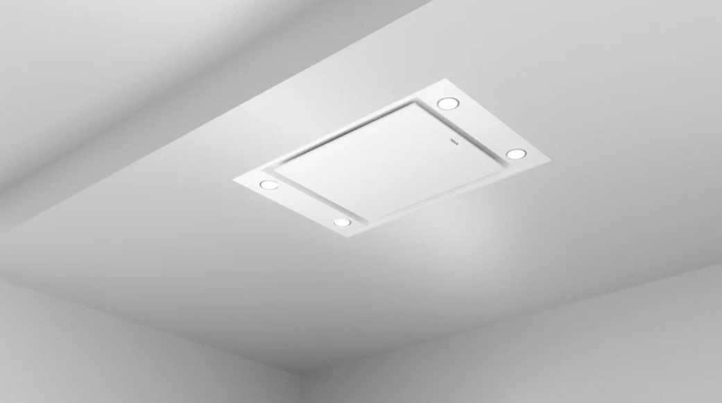 Exaustor de teto decorativo Teka Maestro DHT 96340 WH - de integração, com aspiração perimetral, 90 cm.