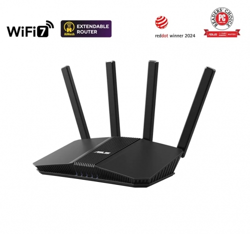 Router Asus RT-BE58U BE3600 AiMesh Dual-Band WiFi 7 (802.11be) Preto 90IG0910-MO3C00