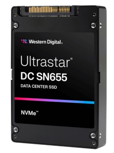 Disco WD Ultrastar DC SN655 WUS5EC0B1ESP7Y3 SSD Centro de Dados 30.72 TB 2.5" U.3 PCIe 4.0 (NVMe), 0TS2509