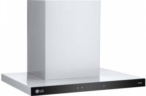 Chaminé / Exaustor de Parede LG HCEZ2426S – 60cm, 800m³/h, 3 Velocidades + Boost, Wi-Fi ThinQ, Touch, LED, Inox