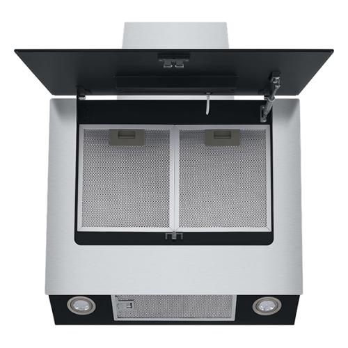 Exaustor Inclinado de Vidro 60cm 630m3/h, Classe Energética C LG - HCEZ2428B