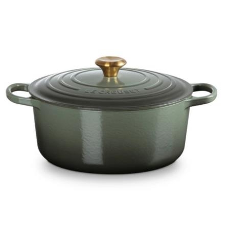 LE CREUSET - Cocotte Red. Signature 28 Thyme 21177281734441