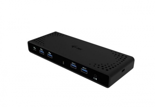  I-Tec Docking Station Type-C Multiport 16-em-1 CADUA4KDOCKPDB100 Prateado + Carregador 100W