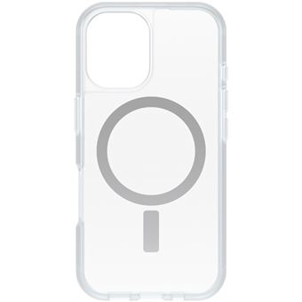 Capa Otterbox React com MagSafe para iPhone 16 Transparente - 77-96245