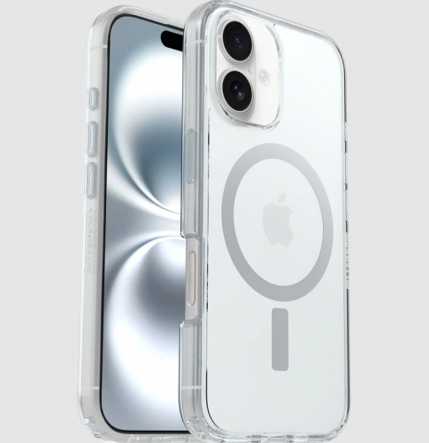 Capa para iPhone 16 Série Symmetry Transparente para MagSafe