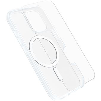 Capa Otterbox React + Película de Vidro Temperado para iPhone16 - Transparente - 78-81446