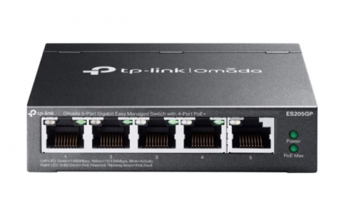 Switch TP-LINK Omada 5-PORT Gigabit Easy Managed 4-PORT PoE+