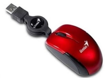 Rato Genius Micro Traveler V2 USB Ruby, 31010125107