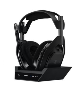 Auscultadores Logitech G Astro A50 X Bluetooth LIGHTSPEED sem fios preto