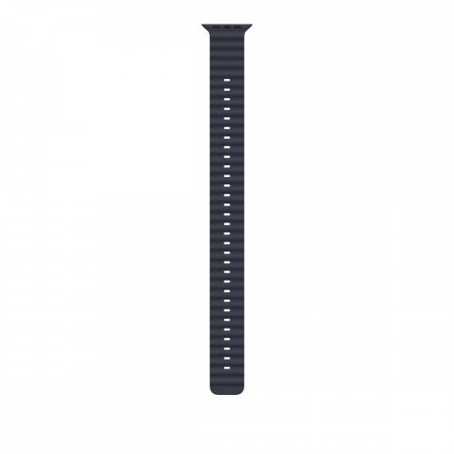 "49mm Navy Ocean Band Extension - Natural Titanium Finish"