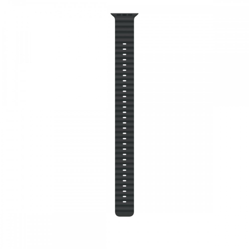 "49mm Black Ocean Band Extension - Natural Titanium Finish"