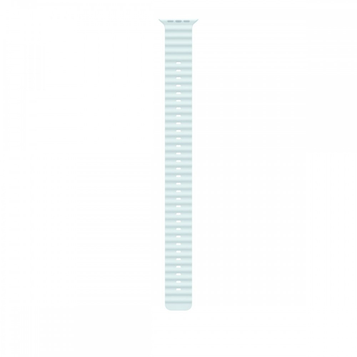 "49mm Ice Blue Ocean Band Extension - Black Titanium Finish"