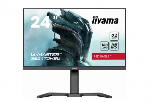 Monitor iiyama G-Master GB2470HSU-B6 Red Eagle 23.8 polegadas LED Fast IPS FullHD 180Hz