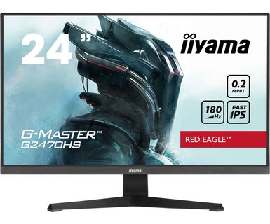 Monitor Iiyama G-MASTER G2470HS-B1 24 polegadas Fast IPS FHD 180Hz 0.2ms
