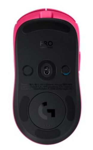Rato Logitech G PRO 2 910-007309 - gaming destros e canhotos óptico 8 botões Rosa