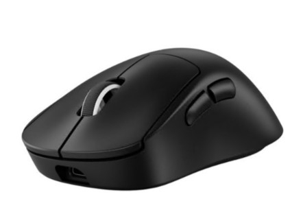 Rato Logitech G PRO X SUPERLIGHT 2 DEX ergonómico gaming para direita óptico 5 botões sem fios, com cabo 2.4 GHz, USB preto