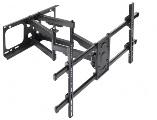 Suporte de Parede Tooq Tilt e Giratório 3 Pivots 43" a 90" Max. 75Kg, LP3790TN-B