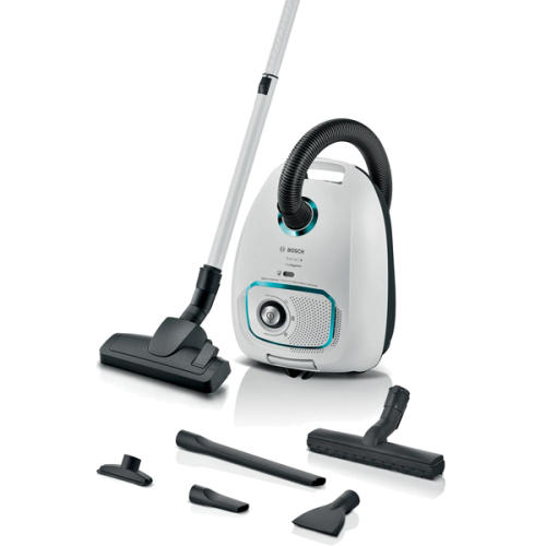 Serie 4, Aspirador com saco, ProHygienic, Branco BOSCH BGB41HYG1H