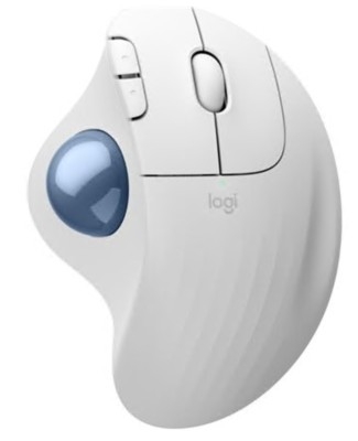 Rato Logitech Ergo Series ERGO M575S Trackball ergonómico óptico 5 botões Bluetooth, 2.4 GHz recetor USB, 910-007030
