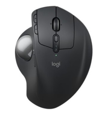 Rato Logitech Ergo Series MX Ergo S Trackball óptico 8 botões Bluetooth, 2.4 GHz recetor USB Logitech Logi Bolt grafite