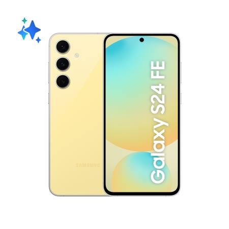 Galaxy S24 FE SAMSUNG 256GB Amarelo SM-S721BZYGEUB