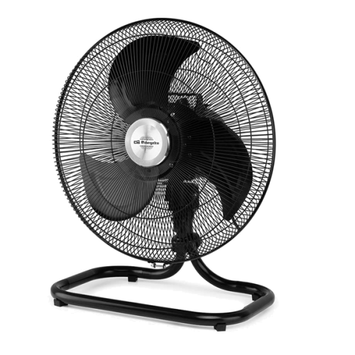 Ventoinha Industrial Orbegozo PWO 0850 | 50 cm | 120W | 3 Velocidades | Oscilante | Instalação 3 em 1 (Chão/Parede/Mesa) | Preto