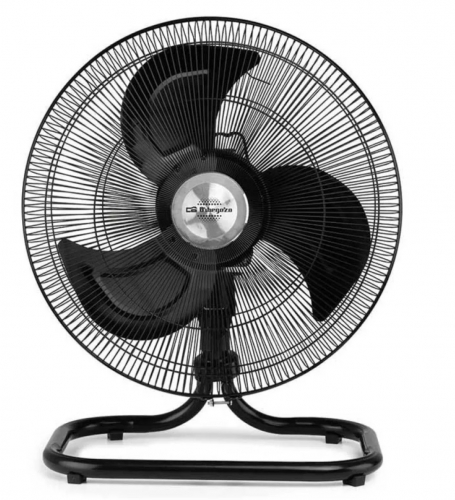 Ventoinha Industrial Orbegozo PWO 0850 | 50 cm | 120W | 3 Velocidades | Oscilante | Instalação 3 em 1 (Chão/Parede/Mesa) | Preto