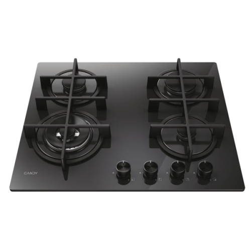 Placa a Gás Natural Candy CVG6BF4WTB Cristalgás 