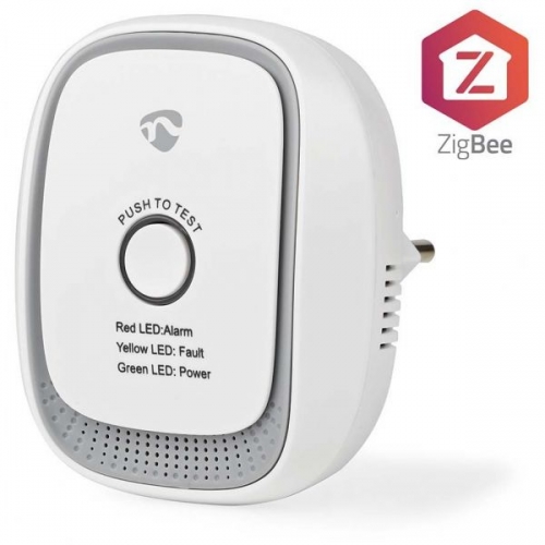 Nedis Detector de Gás Smartlife Zigbee 3.0 C/ Sirene - ZBDG11CWT