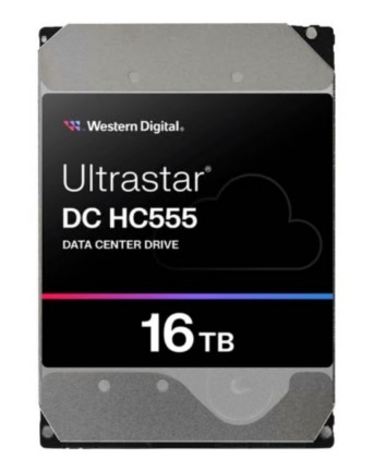 Disco WD Ultrastar DC HC555 Centro de Dados 16TB 3.5" SAS 12Gb/s 7200 rpm buffer: 512 MB, 0B47745
