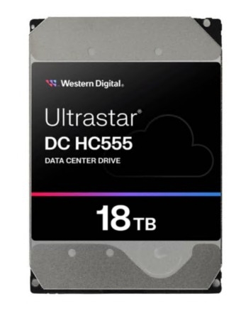 Disco WD Ultrastar DC HC555 Centro de Dados 18 TB interna 3.5" SAS 12Gb/s 7200 rpm buffer: 512 MB, 0B47747