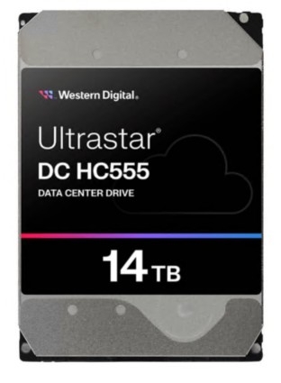 Disco WD Ultrastar DC HC555 Centro de Dados 14 TB 3.5" SATA 6Gb/s 7200 rpm buffer: 512 MB , 0B48721