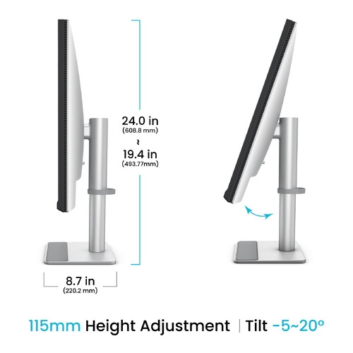 Monitor BenQ 31.5 polegadas MA320U MAC 4K 2X USB-C 2X HDMI