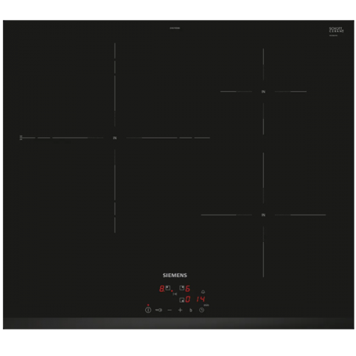 Placa Indução SIEMENS - IQ300 EH631BDB6E 60 cm preta